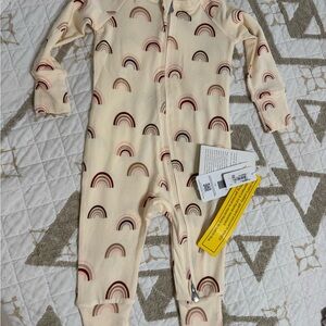 Rainbow bamboo sleeper 6-12 months NWT